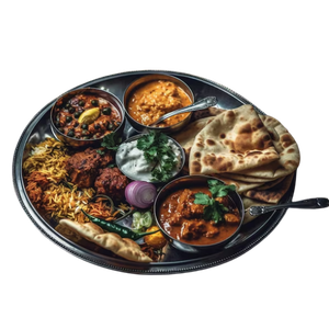 172 Delhi Thali (Non-Veg)