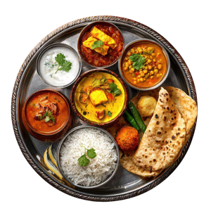 173 Rajasthan Thali (Vegan)
